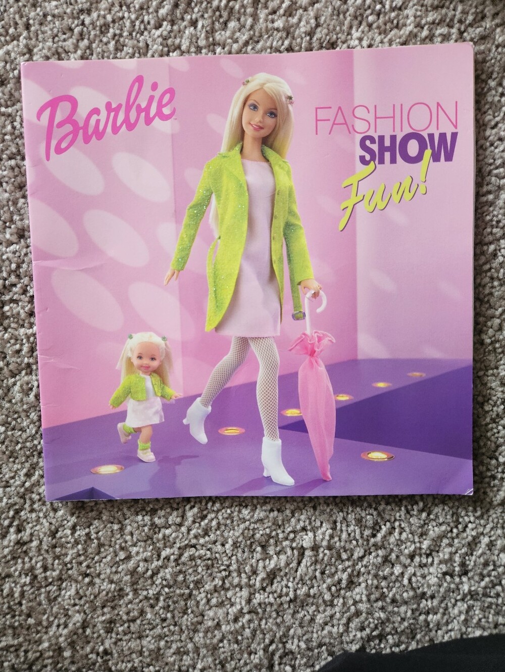 Y2K Barbie Fashion Show Fun Book